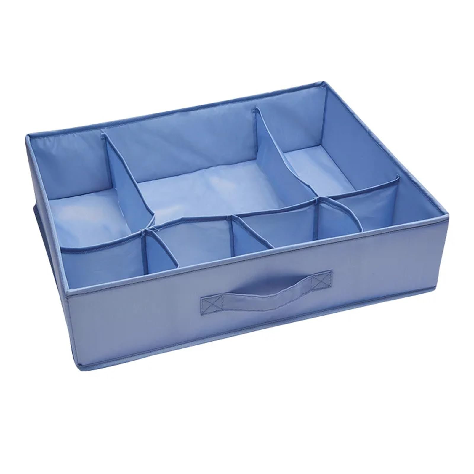 YDYAENIO Underwear Drawer Organiser Underwear Storage Box Drawer-type Compartmentalized Household Socks underwear organiser boxes for wardrobes(Blue)