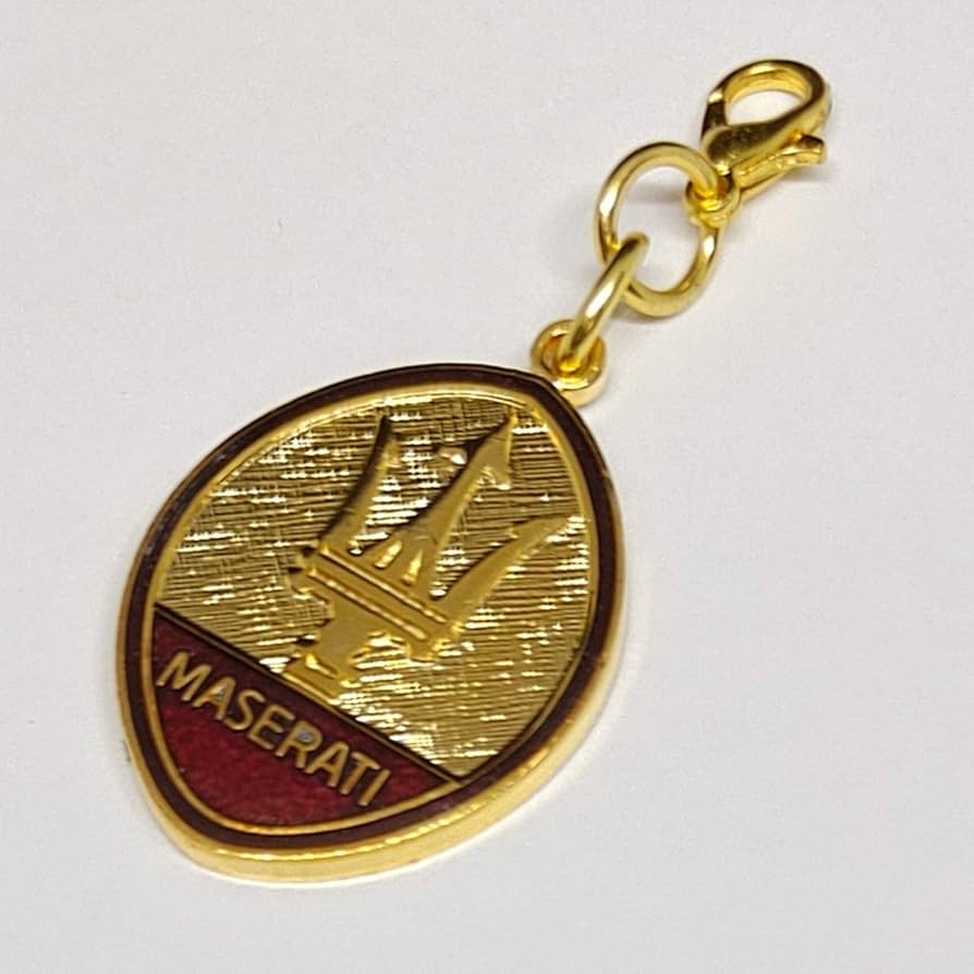 Maserati 100周年記念キーホルダー Amazon.co.jp: マセラティ Maserati キーホルダー カニカン 外車