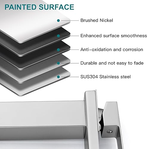 Miniatura 8 de Grifo de cascada, grifo de lavabo de baño de una sola manija de cromo pulido, acero inoxidable con grifo de drenaje desplegable adecuado para baños,