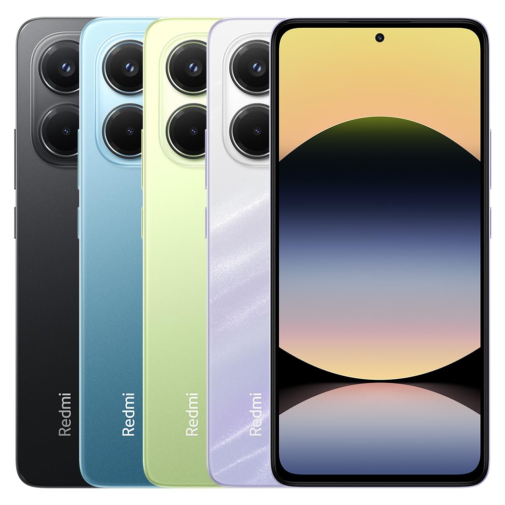 XIAOMI Redmi Note 14 4G NFC Smartphone, 8GB + 256GB Batteria 5500mAh Ricarica Rapida 33W Display AMOLED 120Hz Blu (Nessun caricatore)
