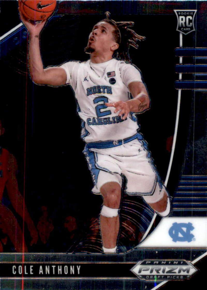 Amazon.com: 2020-21 Panini Prizm Draft Picks #49 Cole Anthony RC Rookie  North Carolina Tar Heels Basketball Trading Card : Collectibles & Fine Art
