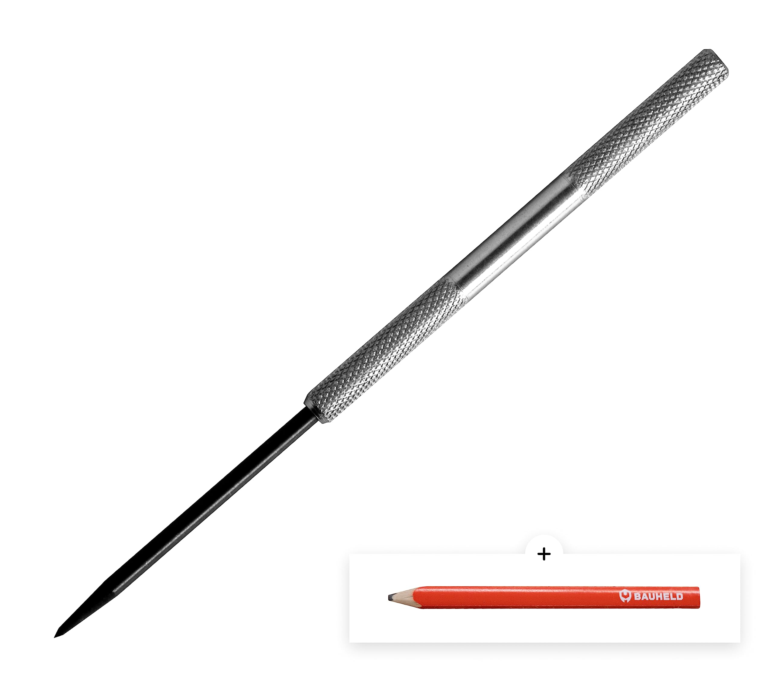 Centerpons met hardmetalen punt 4mm - Centerponsen