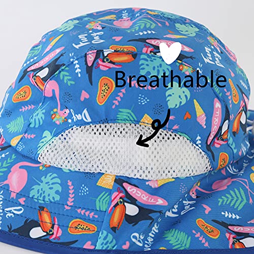 Vimfashi Baby Boys Girls Upf50+ Sun Hat Beach Travel Lightweight Packable Summer Cap Toucan 6-12M #TOP1