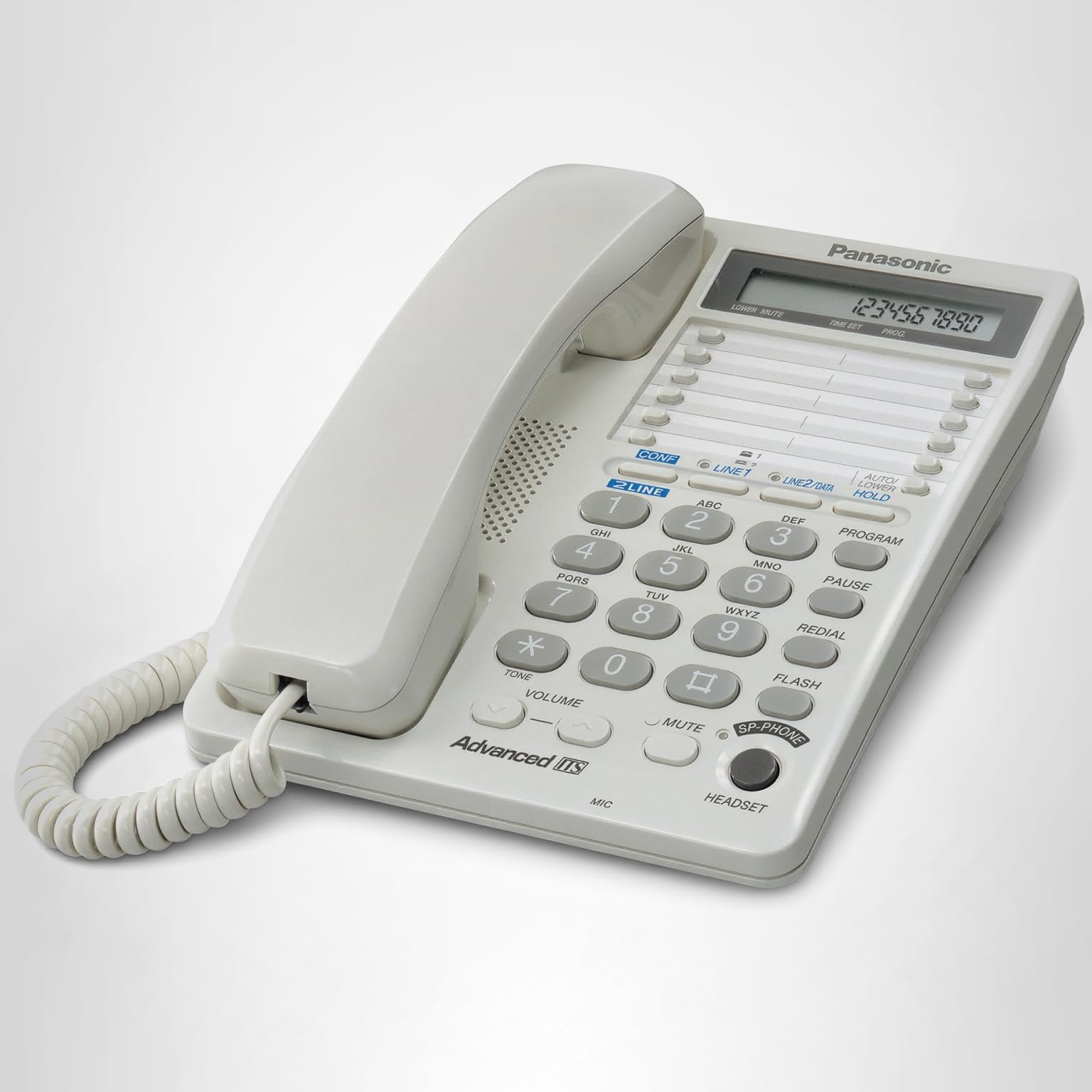 Amazon.com: Panasonic 2-Line Integrated Corded Telephone System