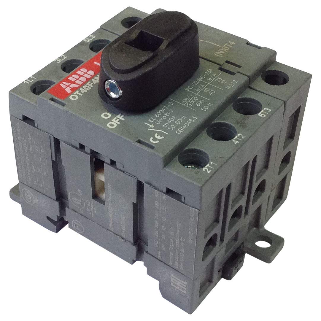 Load Break, 40 A, 750 V, 4 Pole, OT Series
