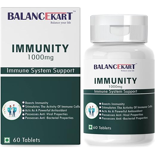 Balancekart Immunity Boost 1000MG Tabs - Wellness Support -