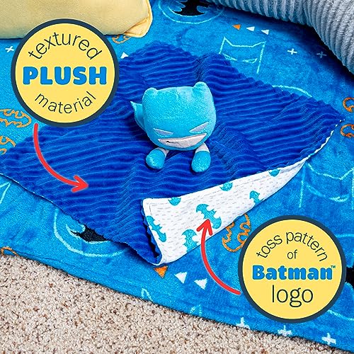 Couverture de sécurité Batman doudou bébé texture douce