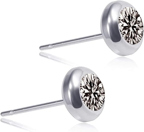 ANAZOZ Boucles D'Oreilles Femme Fantaisie Acier Stud Scissor