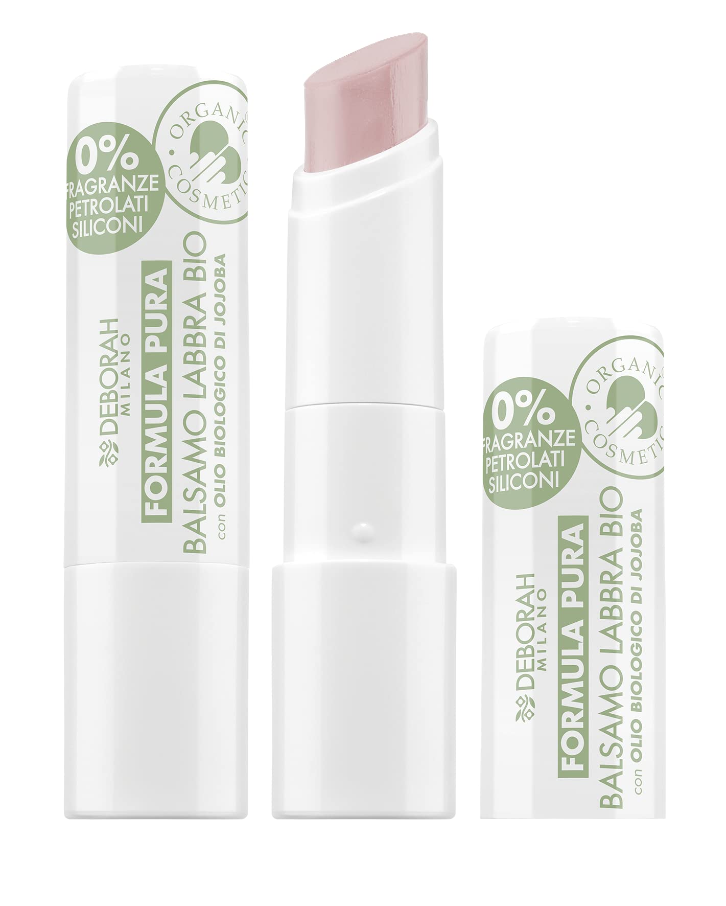 Deborah Milano - Organic lip balm formula pure - transparent no. 1