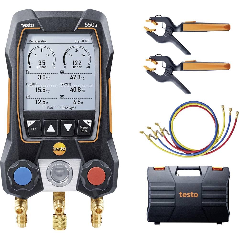 Contatore refrigerante testo 550 Smart Set