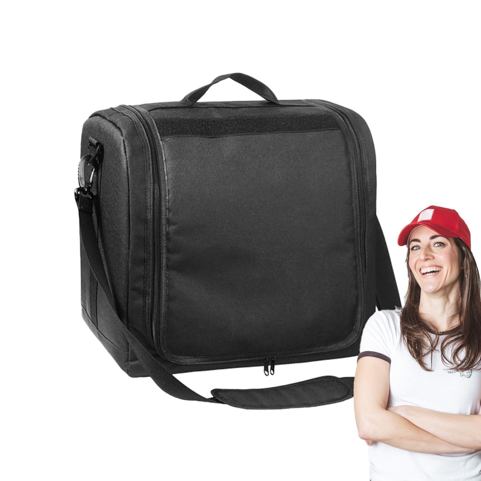 Estuche Viajero Para Sombreros Organizador De Gorras Con Asa De Mano Y | Portátil Bolsa de viaje para transportar gorras de béisbol