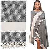Die Caprie Turkish Towel 100% Cotton Peshtemal Thin Towel Towel Travel Camping Bath Sauna Beach Gym