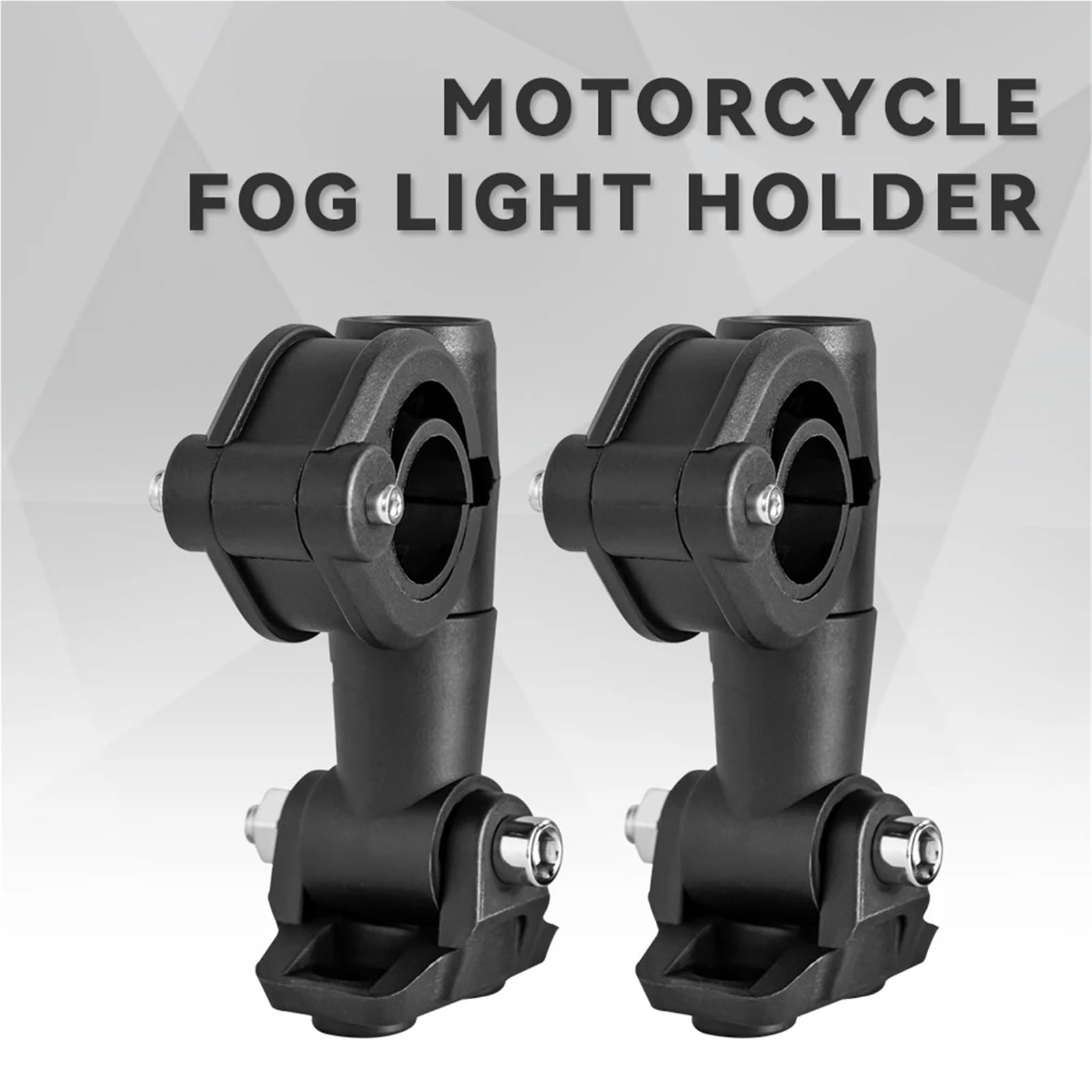 Supporto universale per luci ausiliarie per moto, accessori per motori, supporto per fendinebbia, adatto per BMW R1200GS supporto adattatore faro per lampadina