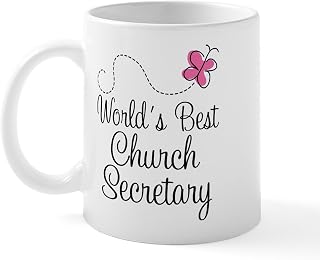 CafePress Church Secretary Gift Mug 11 oz (325 ml) Ceramic Coffee Mug
