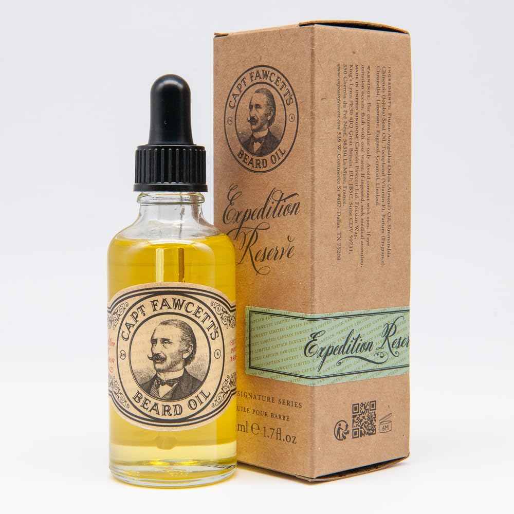 Captain Fawcett Expedition Reserve Bartöl, 50 ml