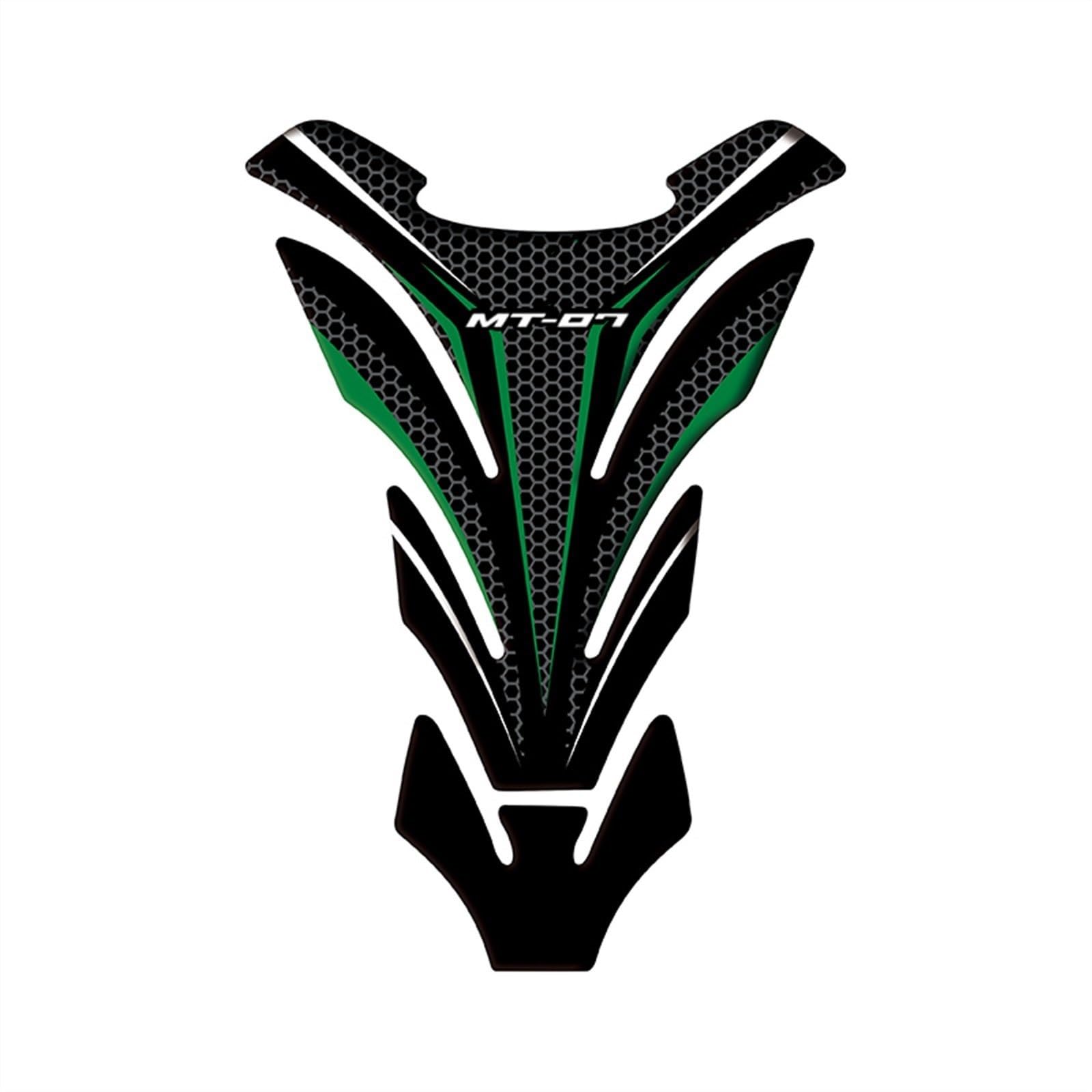 Motorcycle Fuel Tank Pad Protector Sticker Decals for Yamaha MT-07 MT07 Mt07 Fairing Sticker(Color7)