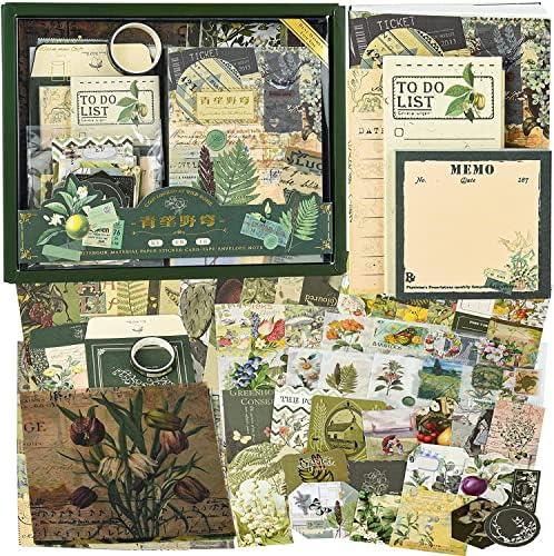Aesthetic Scrapbook Kit, Bullet Junk Journal Kit with Journaling ...