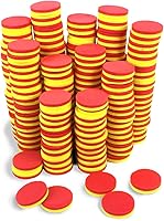 Vista 1 de EAI Education QuietShape® - Juego de 200 contadores magnéticos de doble cara de espuma de dos