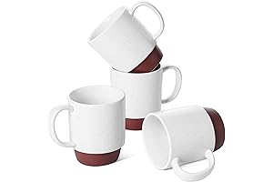 LE TAUCI Stackable Coffee Cups Set of 4