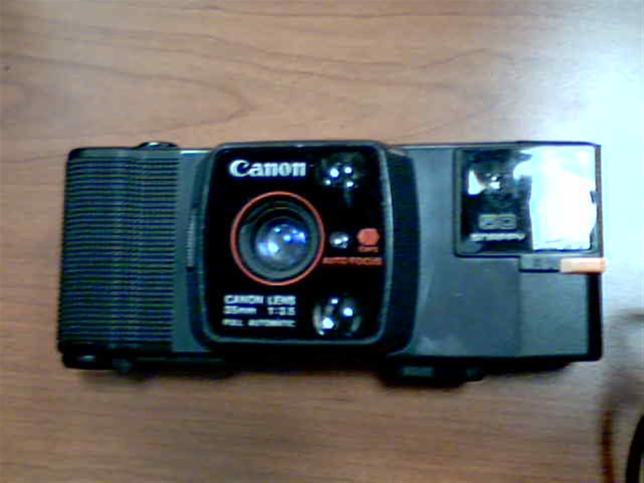1982 Canon Snappy 50 35mm Film 35mm LensShutter Camera w/CAFS Auto