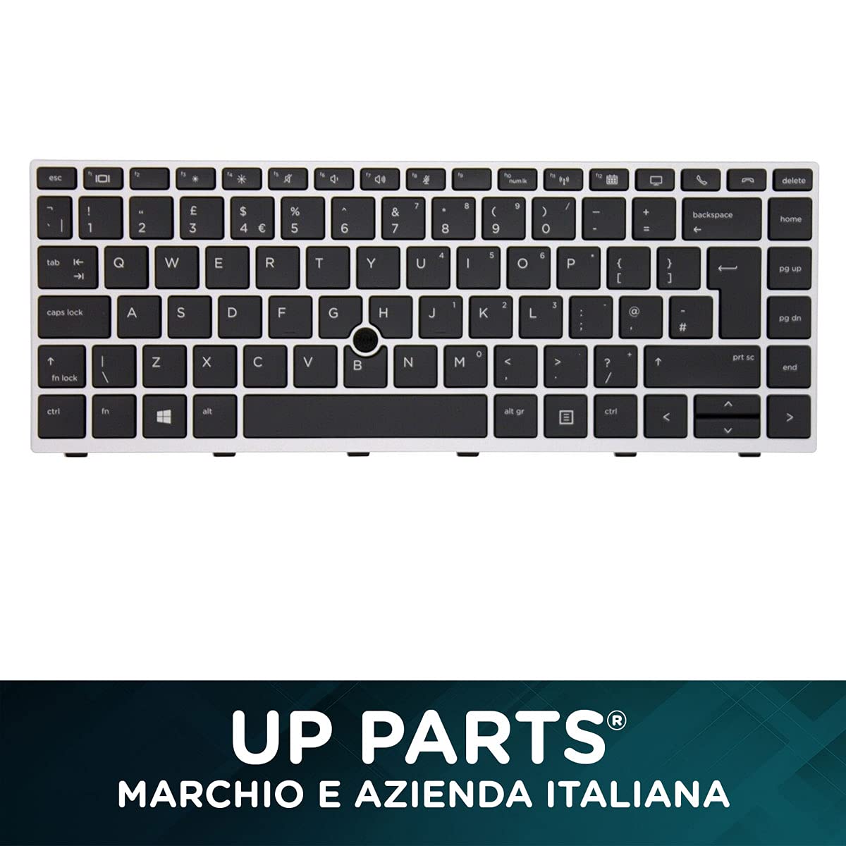 Tastiera Italiana per Notebook HP EliteBook 745 G5 840 G5 846 G5 840 G6 con Track Point e Retroilluminazione
