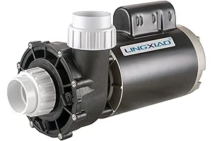 LINGXIAO 4HP Hot Tub Pumps 2 Speed LX SPA Pump Motor 220-240V