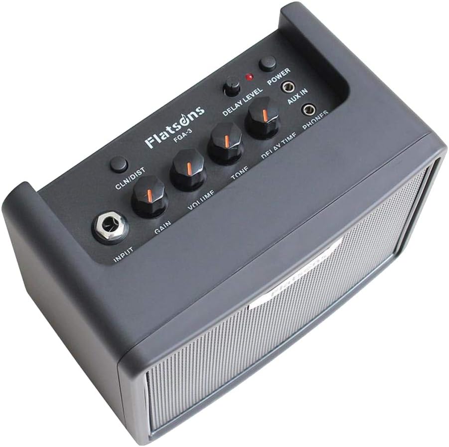 贈答品 Generic 友人のためのポータブルエレキギターミニヘッドフォンアンプスピーカーアンプ