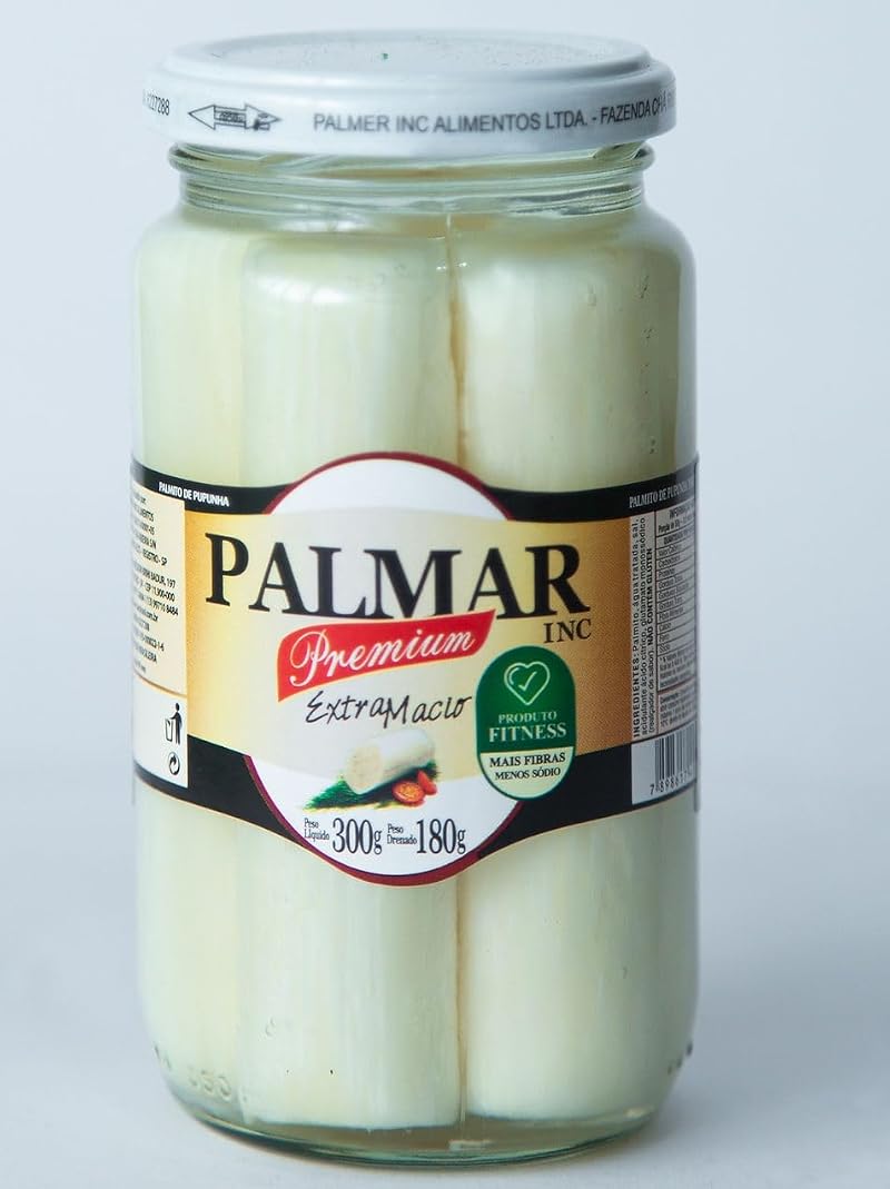 PALMAR Palmito de Pupunha Tolete do Coração 180GR
