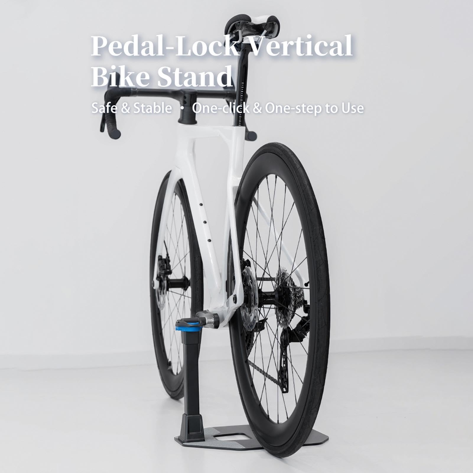 Supporto per bici da strada, supporto per parcheggio da pavimento, per