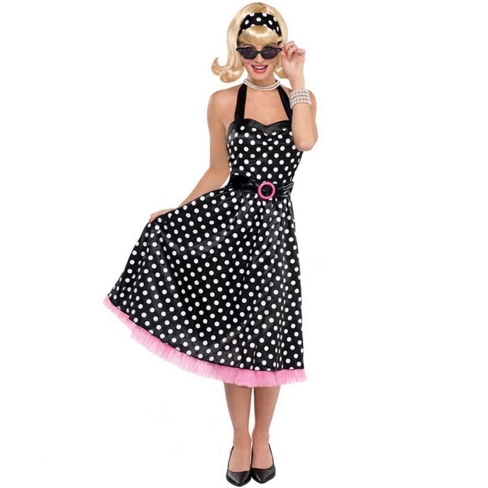 Amazon.com: Amscan 843494 Classic Polka Dot Dress, Adult S/M Size, 1 Piece : Toys & Games Amazon.com: Amscan 843494 Classic Polka Dot Dress, Adult S/M Size, 1 Piece : Toys & Games