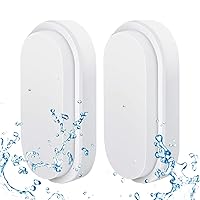 ANWIO Plafoniera LED Impermeabile Ovale 14W 980LM Luce Bianca Naturale 4000K Applique