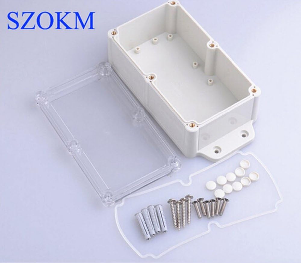 Waterproof Junction Box IP 68 Electronics DIY Instrument Plastic ABS Enclosures 200x90x60 mm