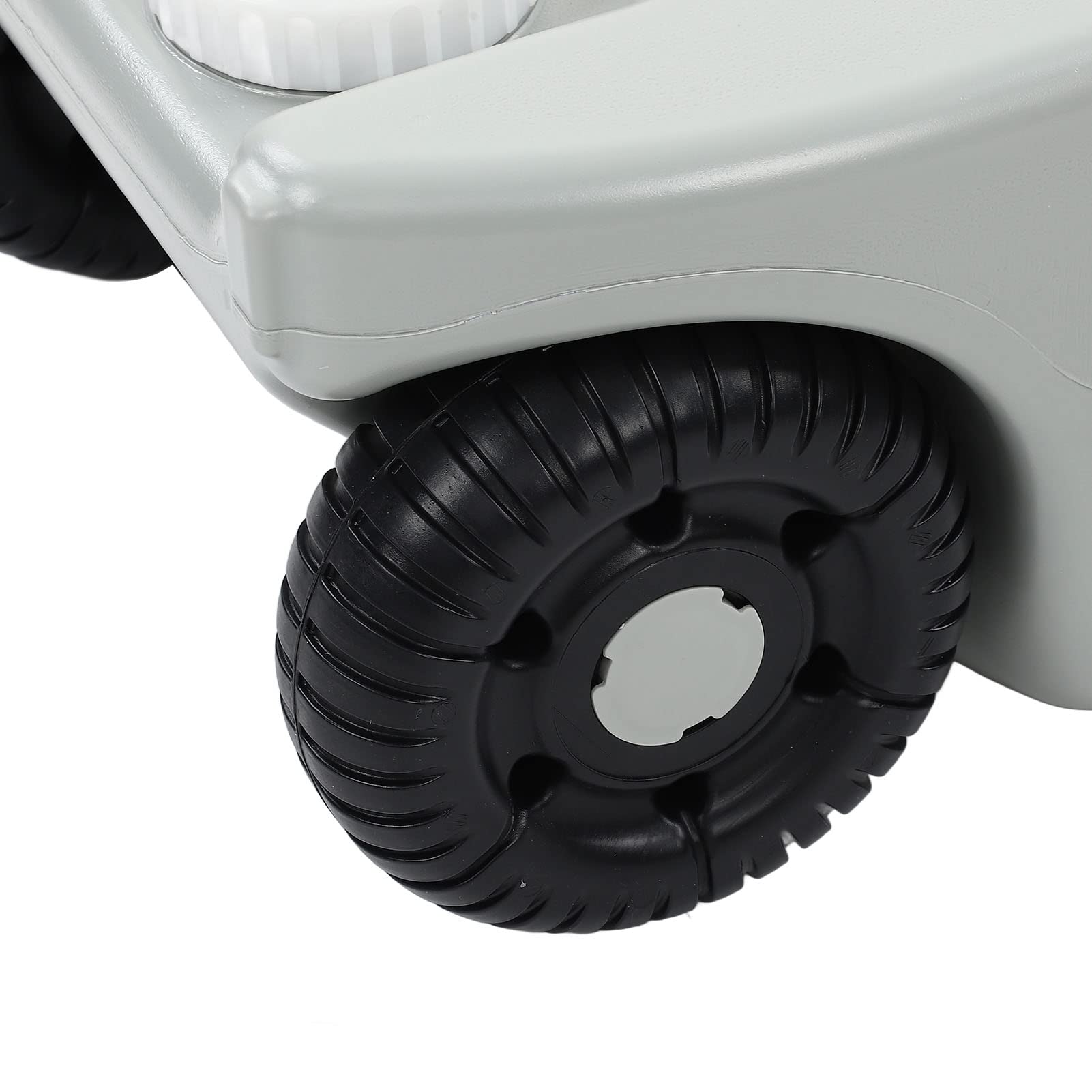 Portatile 40L/10.6-Gallon RV Grande capacità di Raccolta dei Rifiuti HDPE Serbatoio dell'Acqua Tote con Pulegge E Impugnatura per Barche RV Yacht Accessori