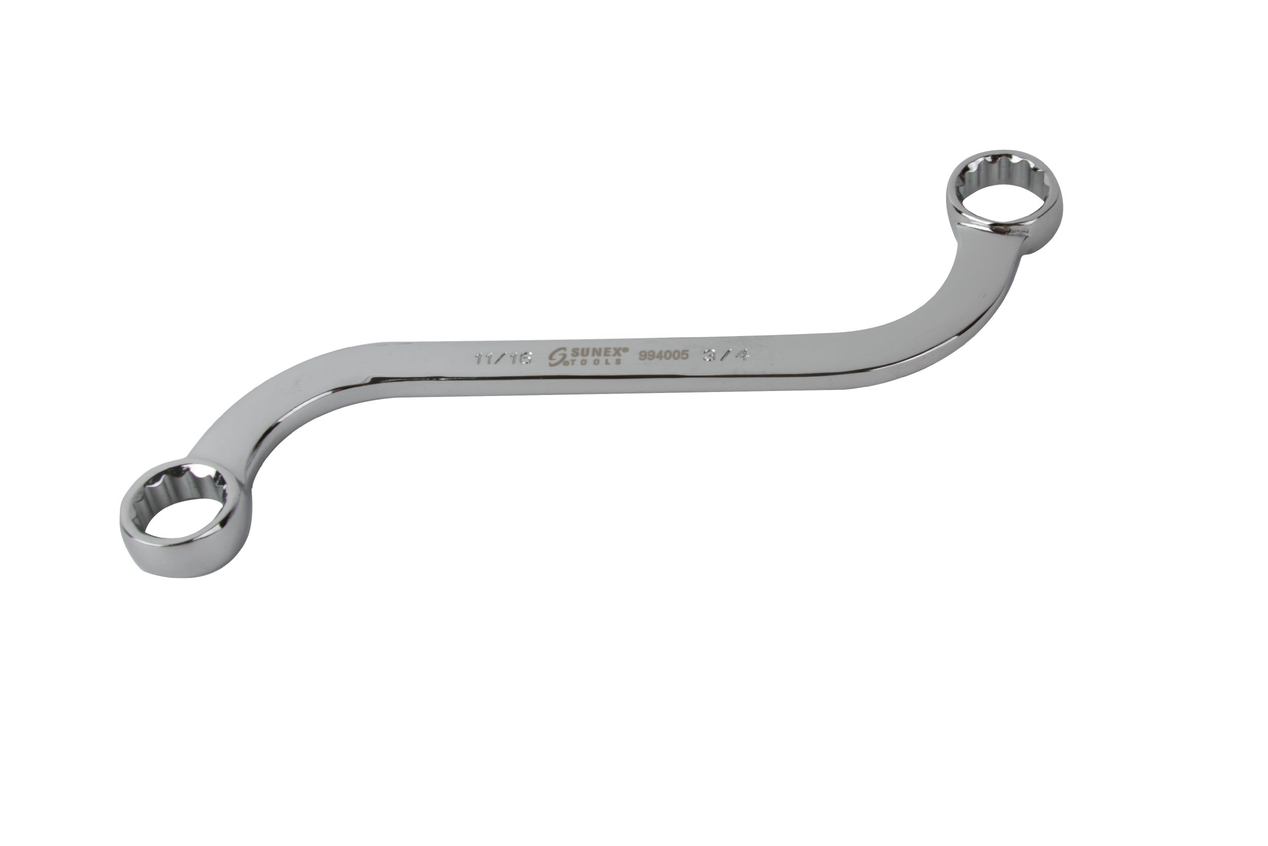 Sunex994005 11/16-Inch x 3/4-Inch S-Style Box Wrench
