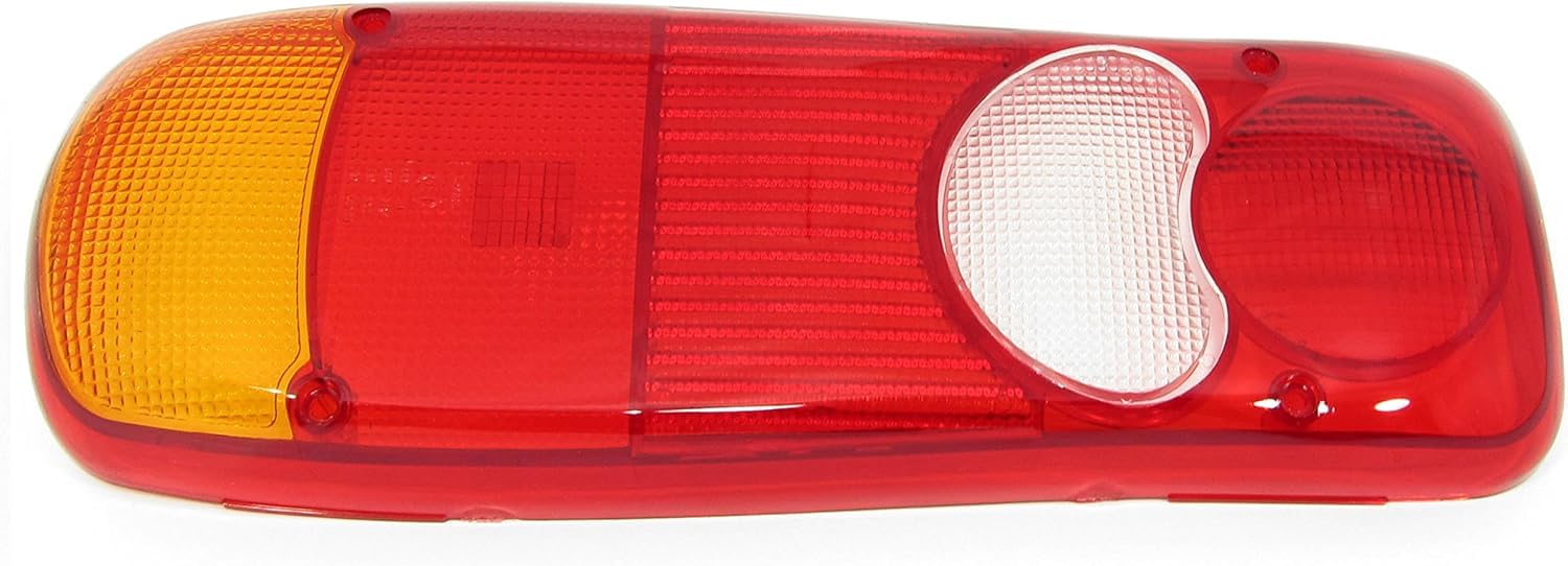 Lot de 2x Cabochon de Feux Arrière Feu Arrière En Verre Compatible avec Peugeot Boxer Opel Movano Citroën Jumper Renault Master Fiat Ducato VW Transporter T5 T6 Nissan Capstar Mercedes Sprinter DAF