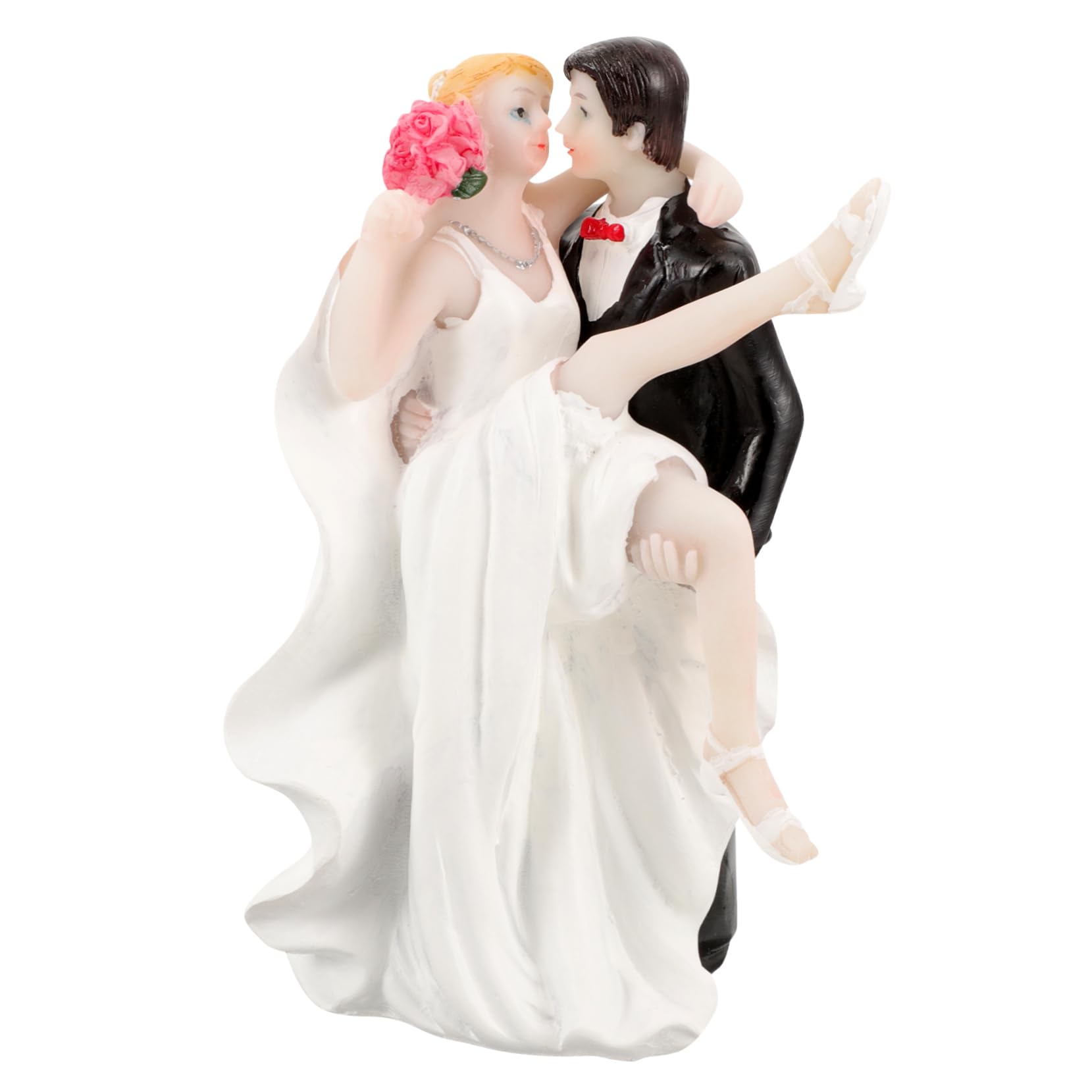 Amazon.co.jp: Lurrose ウエディングケーキデコレーション 新郎新婦