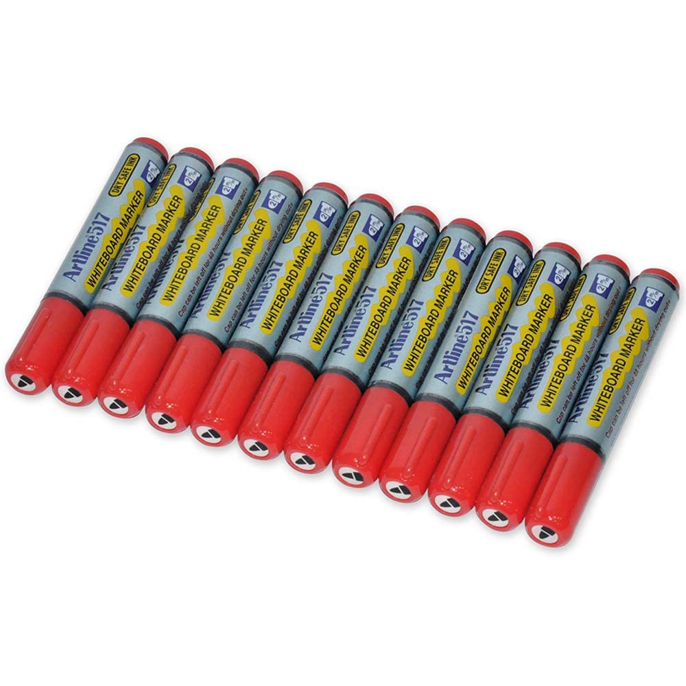 Ek517 Artline-Pennarello, colore: rosso