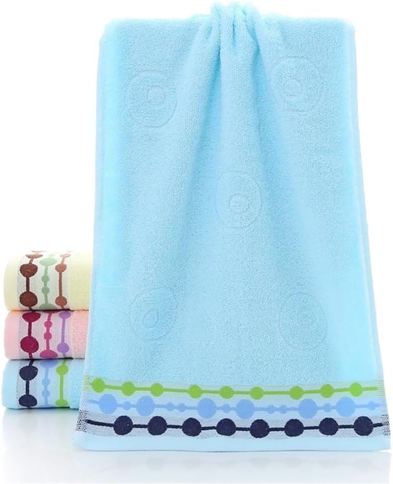 Towel Set Towel Strong Absorbent Thick Face Does Not Drop Hair Bath Hands Men's and Women's Dry (34 * 74CM)