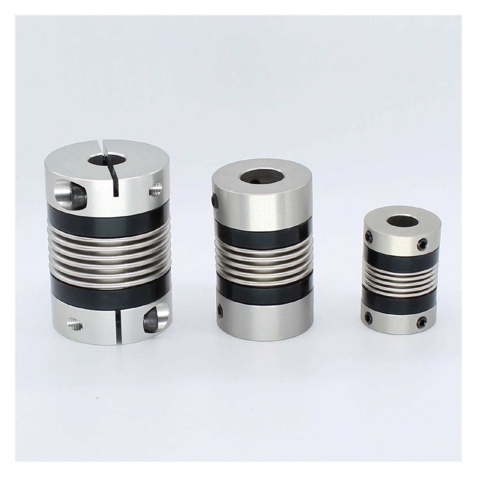 D40L55 8mm 20mm Wellenkoppler Faltenbalgkupplung for Motordrehmaschine Verbinden YIJIAN (Größe : More to Contact)