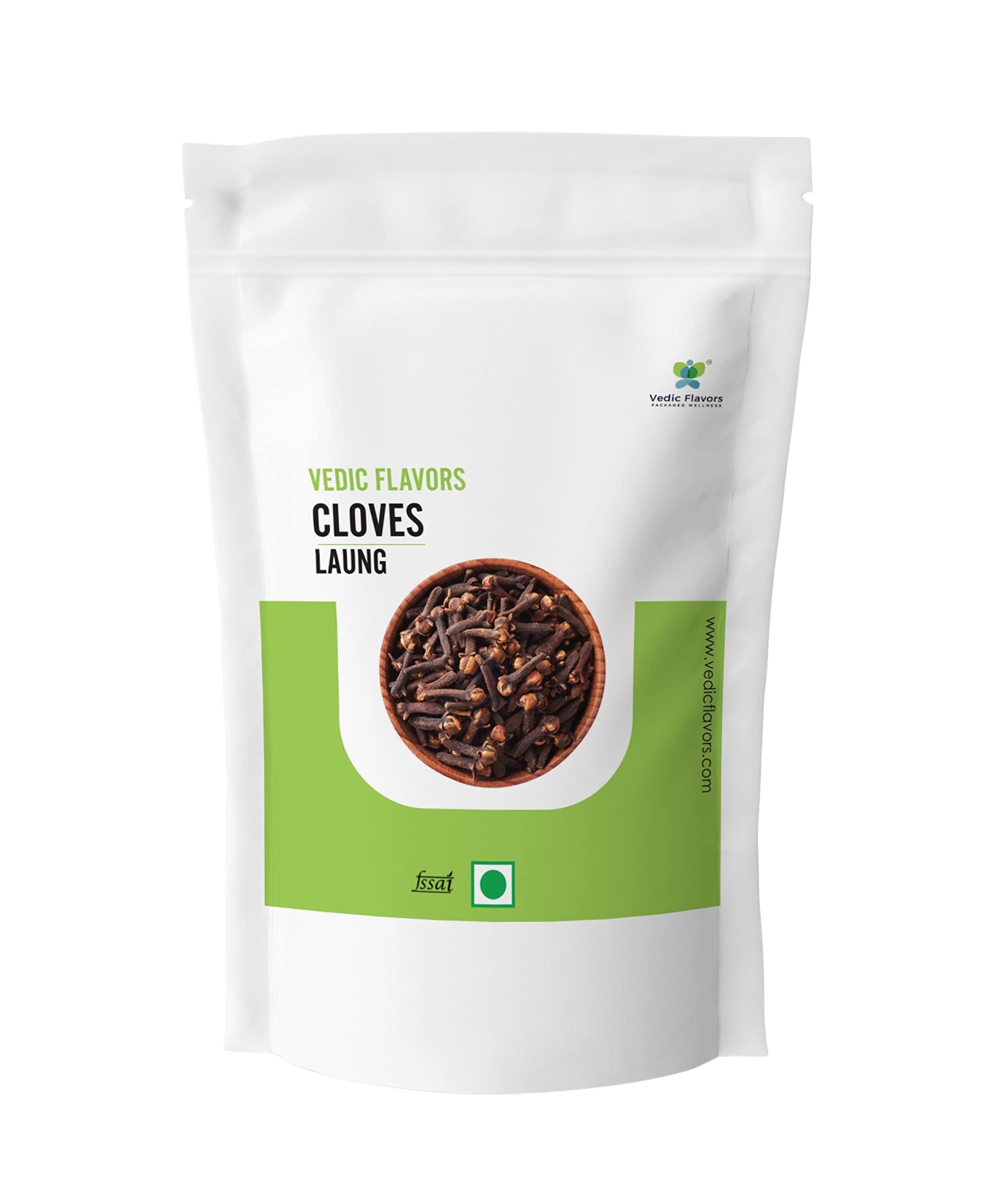 Vedic Flavors PACKAGED WELLNESS Vedic Flavors Cloves 50 Grams / Finest Laung Cloves From Kerala/Naturally Sun Dried Cloves/Pure Lavang/Handpicked Whole Spices From Kerala