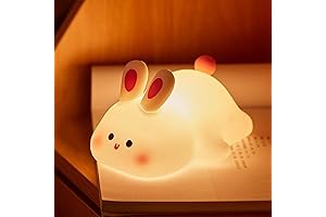 Cute Squishy Bunny Night Light