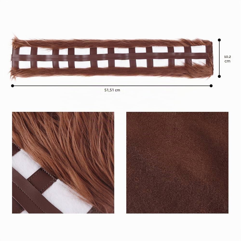 GNEGNI Star Wars Chewbelta Chewbacca Housse de Ceinture de sécurité pour Sac à Main