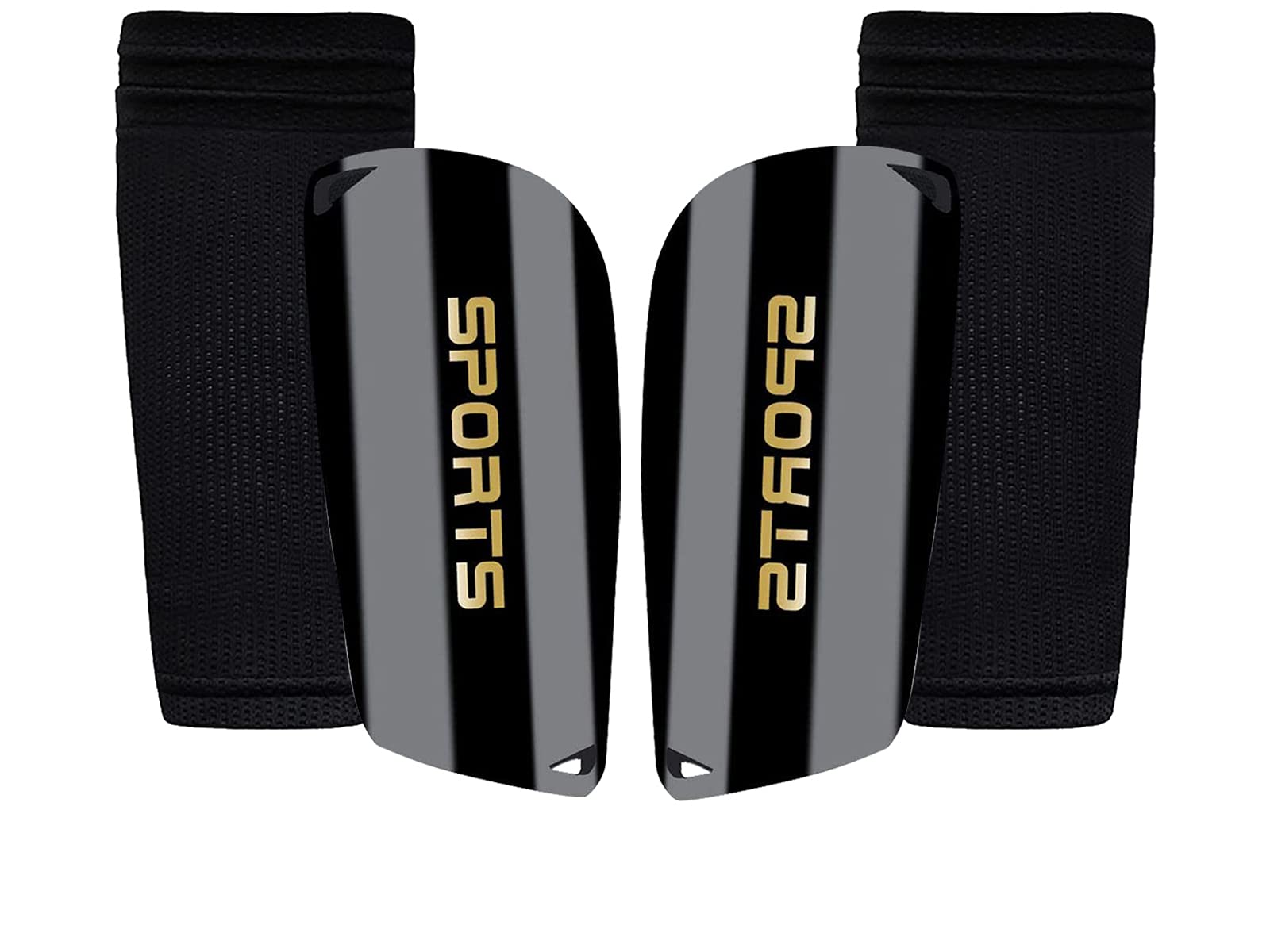 Soccer Shin Guards Shin Pads for Kids Youth Adult, Shin Guard and Shin Pads Sleeves for Boys and Girls for Football Games, EVA Cushion Protection Reduce Shocks and Prevent Injuries