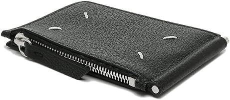 Amazon | [メゾンマルジェラ]二つ折り財布 マネークリップ ブラック