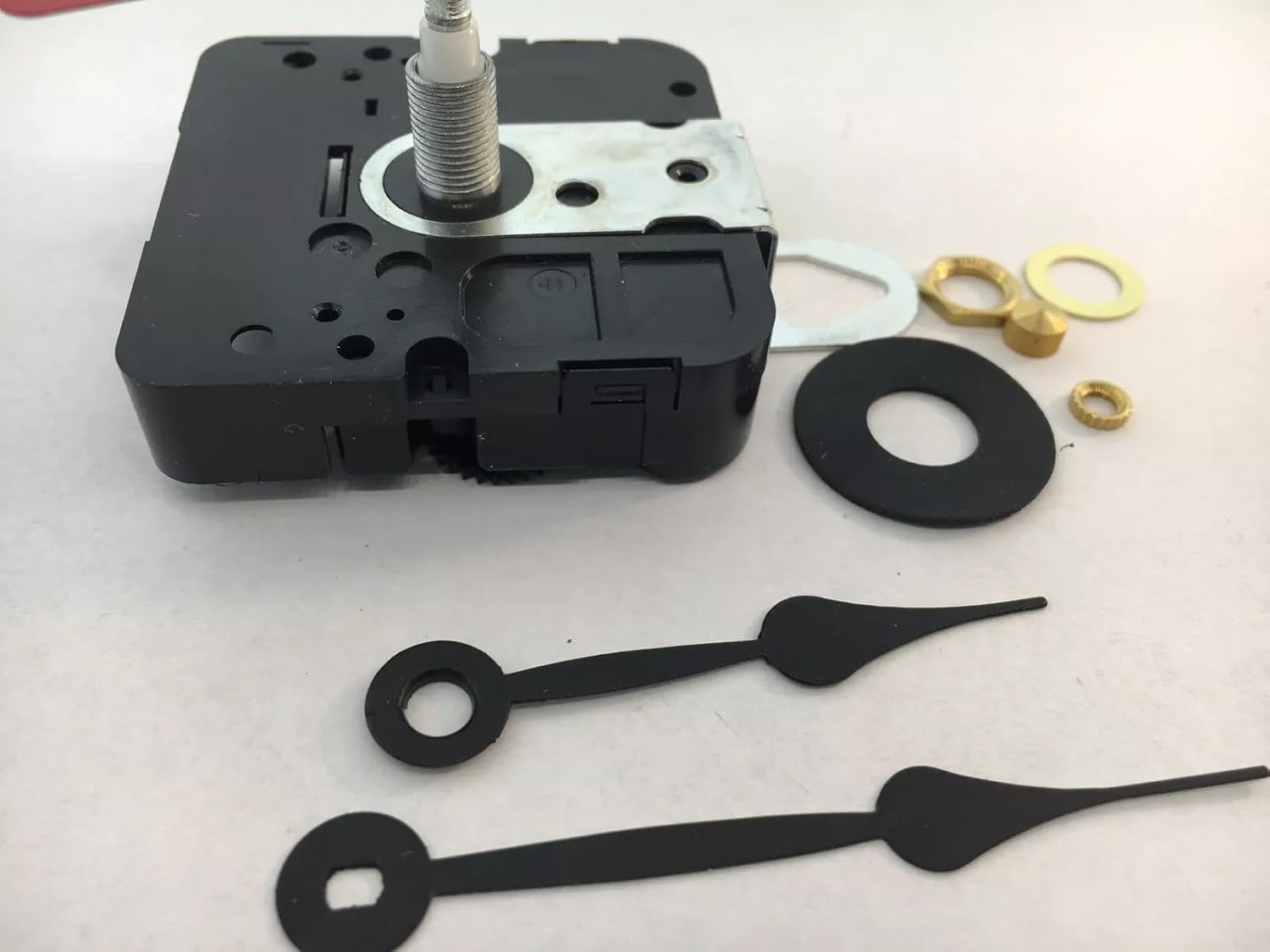 Takane Quartz Battery Clock Movement Hand Set 1” Shaft fits 5/8” Dial USA Made