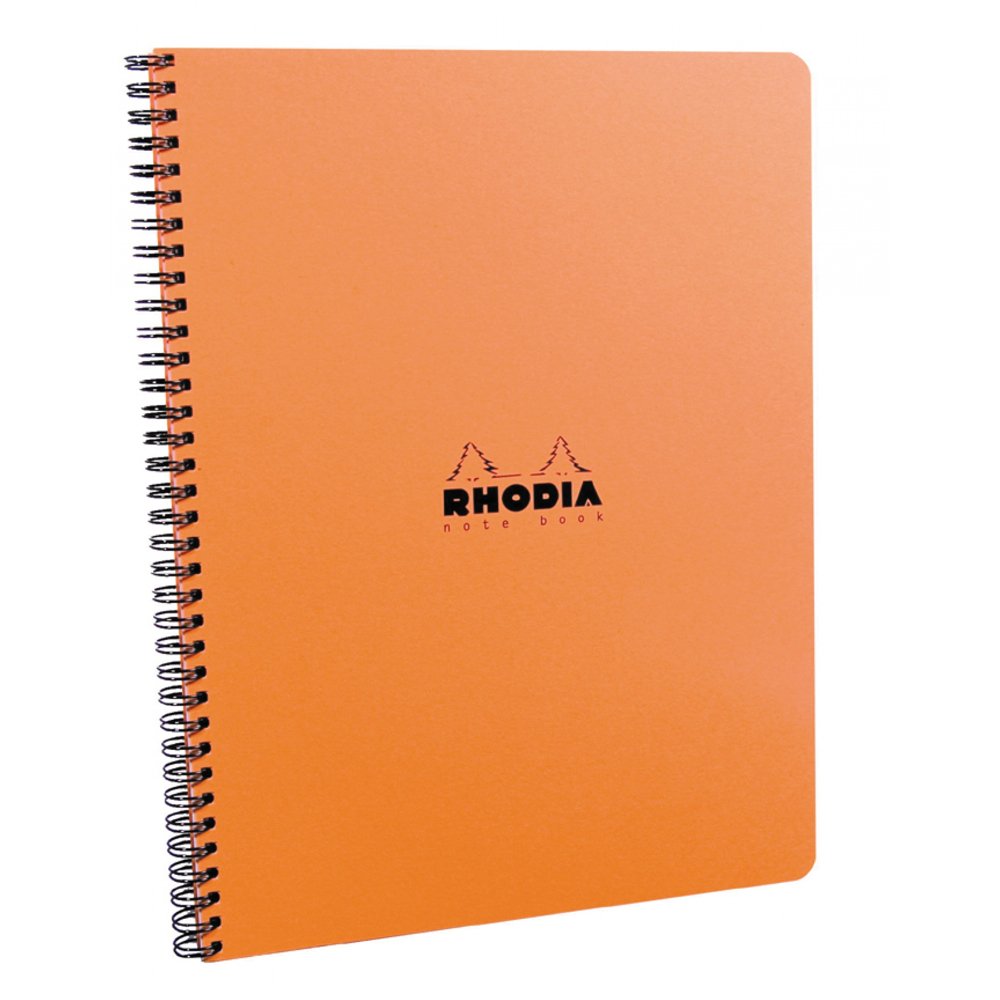 Rhodia Orange Meeting Notebook 16 x 21 cm,