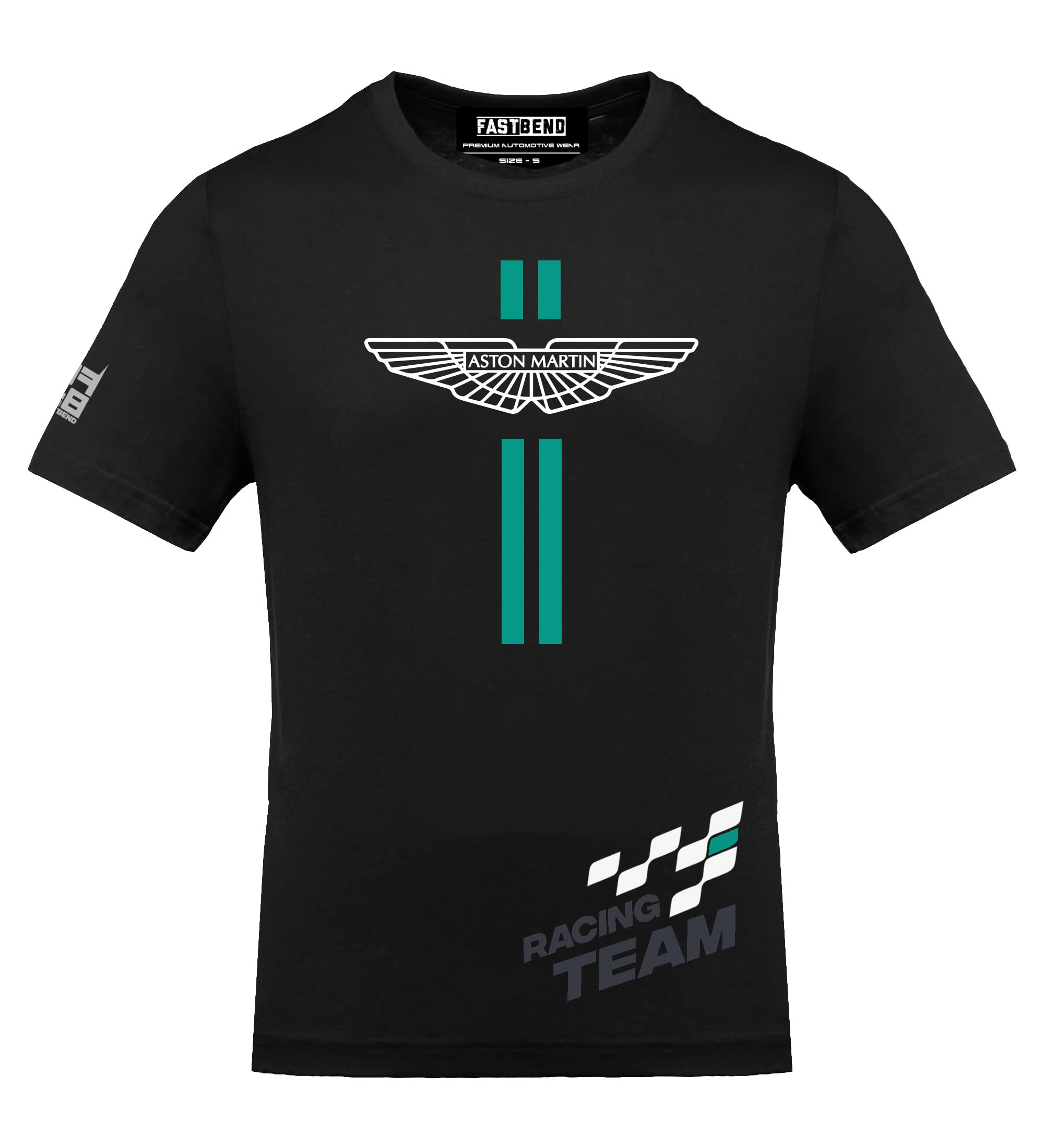 FastBendFastb AST OnMar tinRacingStripes Tshirt