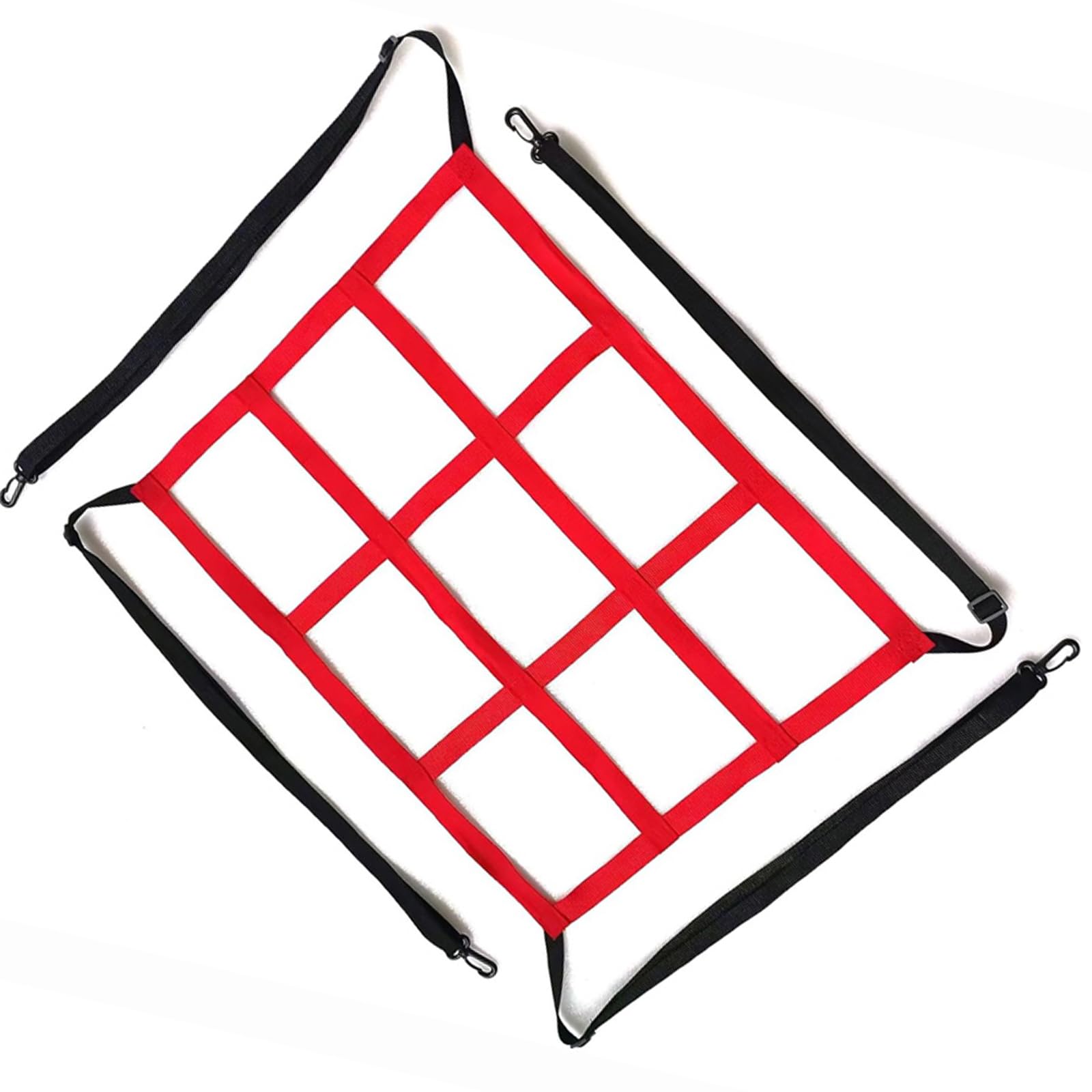 Adjustable Strike Zone Target for Baseball Net and Softball Net, Throwing Pitching Hitting Batting Catching Practice 9 Hole Target, Portable & Easy to Set Up