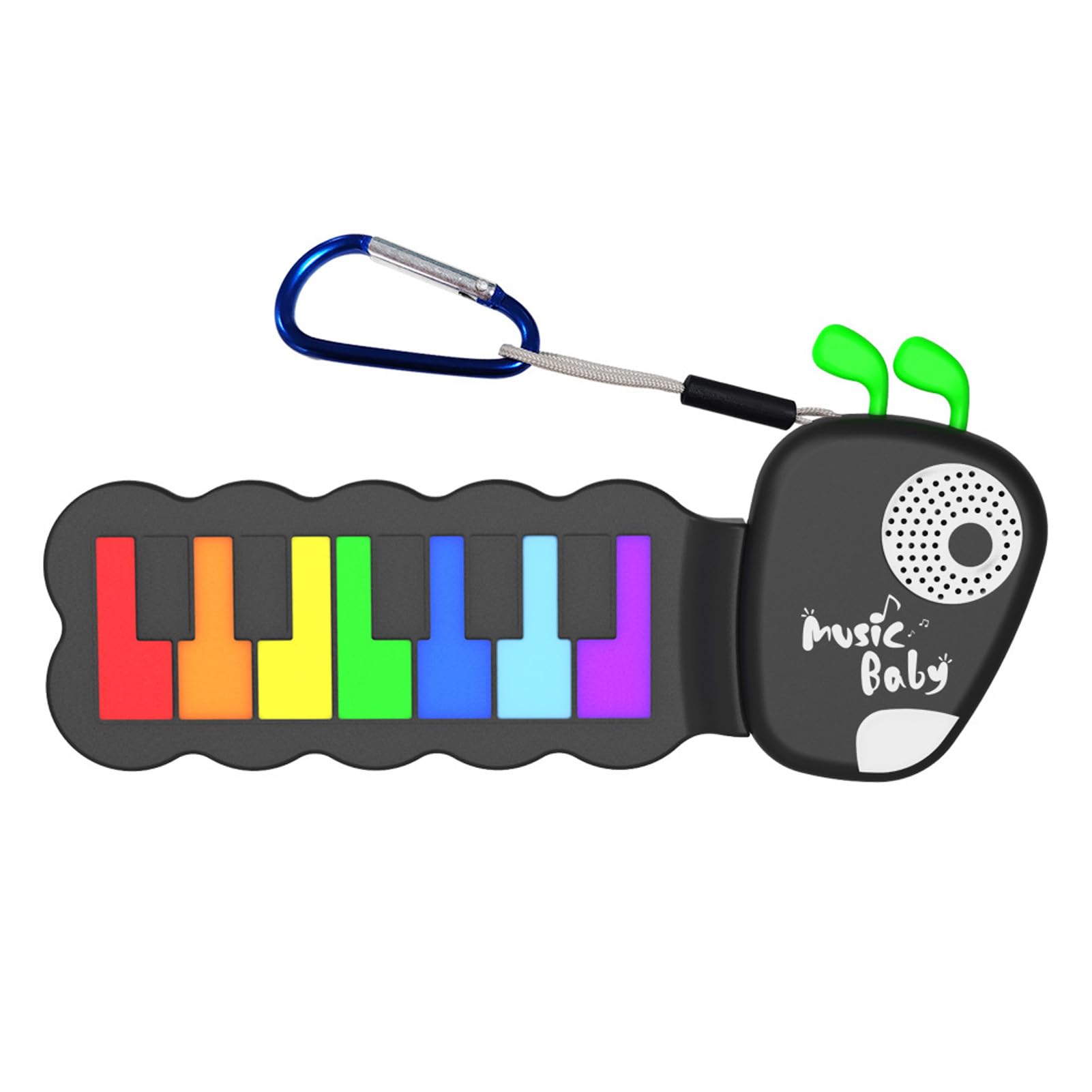 SPYMINNPOO Mini Keyboard Piano, Portable Electronic Finger Piano, for Kids Adults, Music Learning & Stress Relief