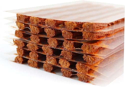 Miniatura 4 de VICASKY 30 piezas de neumáticos planos de pinchazos de motocicleta tira de goma para neumáticos de reparación de neumáticos de automóvil, selladores